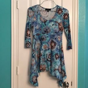 Tie dye tunic